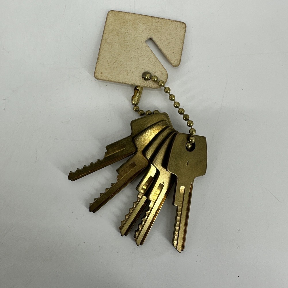 SET OF 5 745DKS Lock Guide Master Key Set #1-5