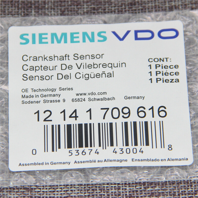 CRANK CRANKSHAFT POSITION SENSOR 12141709616 for BMW E36 E39 X3 X5 325Ci 330Ci
