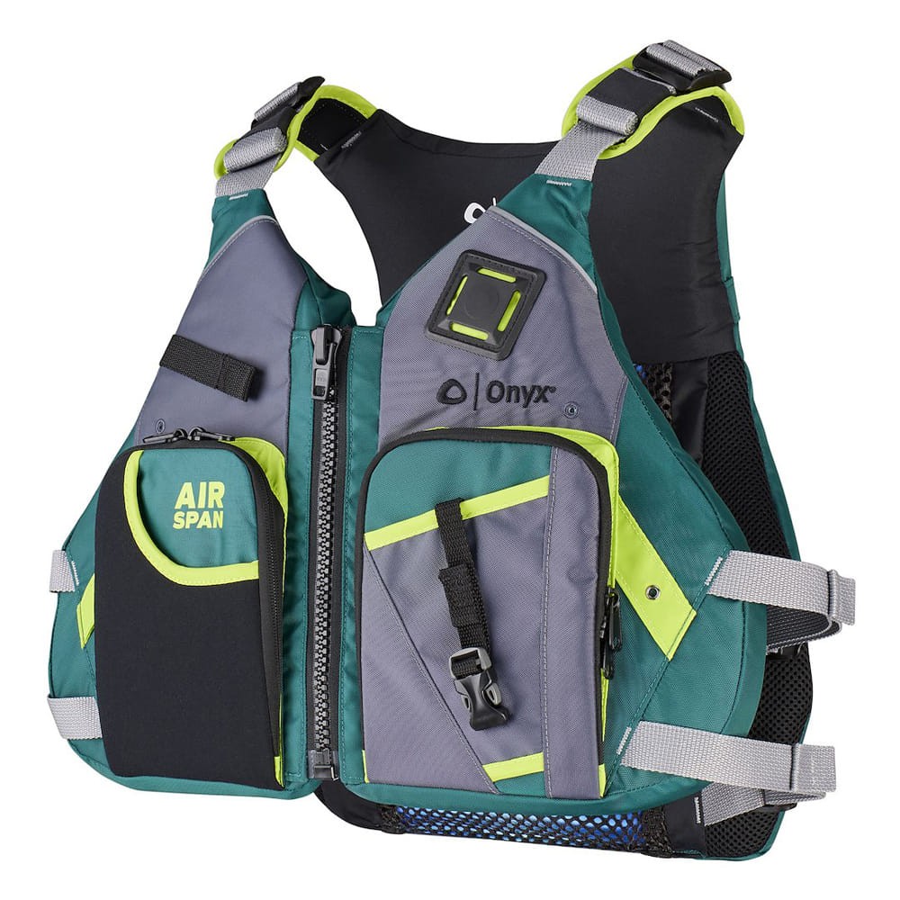 Single Type III Adult Medium/Large Green Foam Personal Floatation Device