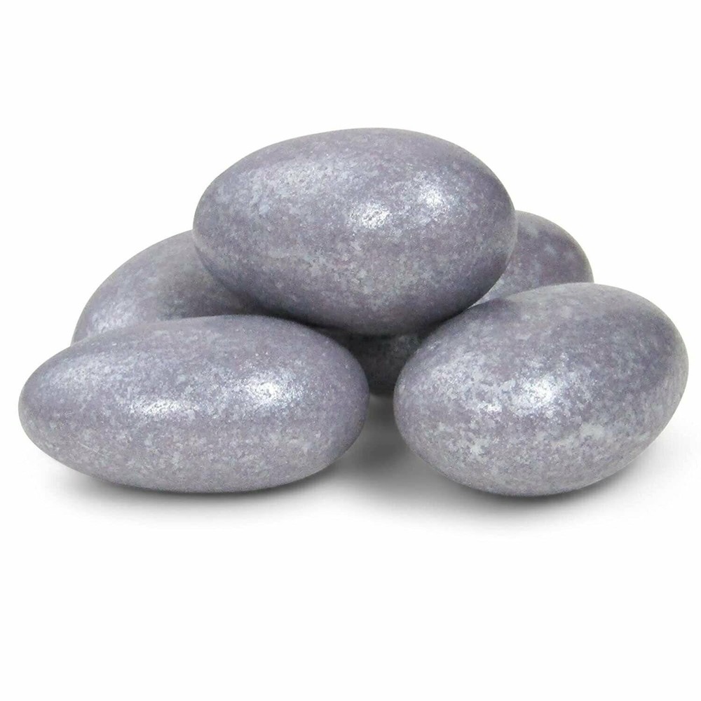 Silver Jordan Almonds by Its Delish, 2 LBS Bulk