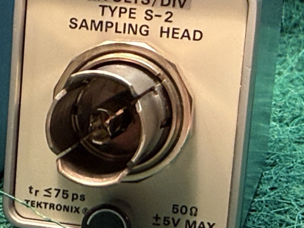 TEKTRONIX 386-1337-10 OSCILLOSCOPE PROBE SAMPLING HEAD TYPE S-2
