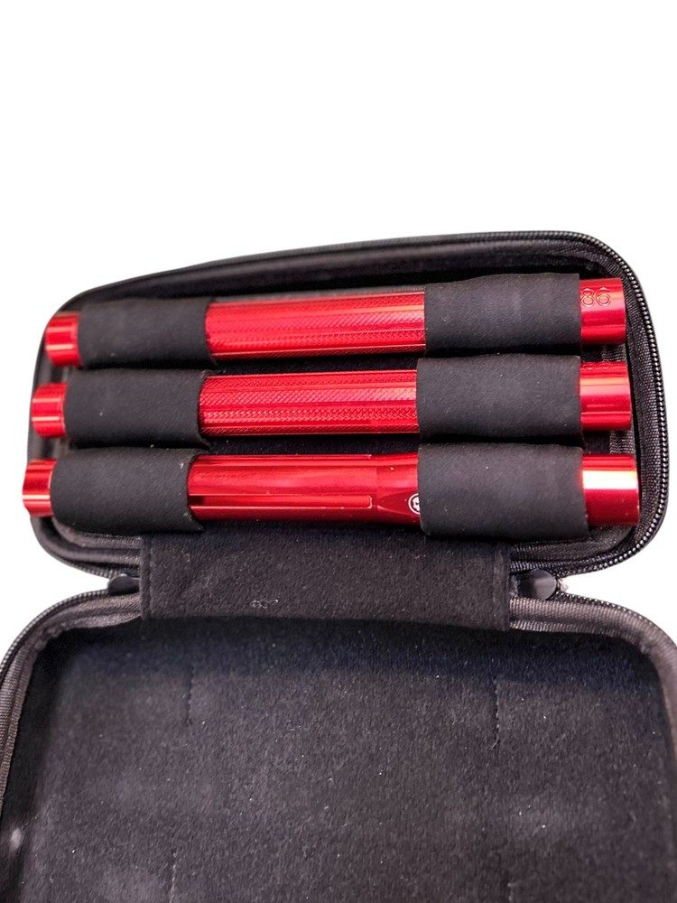 Used Infamous Pro DNA Paintball Barrel Kit - Autococker Threaded - Red