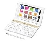 Sharp color electronic dictionary Brain high school model PW-HC6 White
