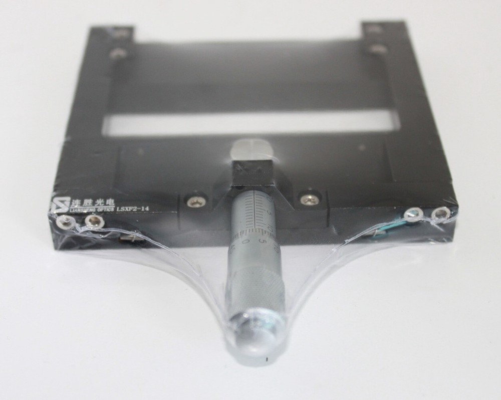 LSXF2-20 One-way Micrometer Adjustable Optical Slit Single Adjustable Slit 20mm；