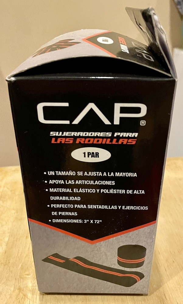 CAP RED KNEE WRAPS (1 PAIR)-BRAND NEW
