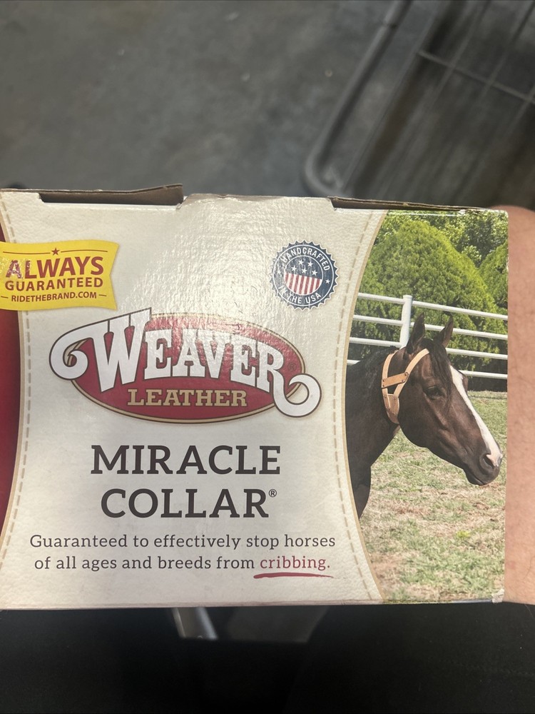 Weaver Leather Miracle Cribbing Collar - Golden Brown - Medium