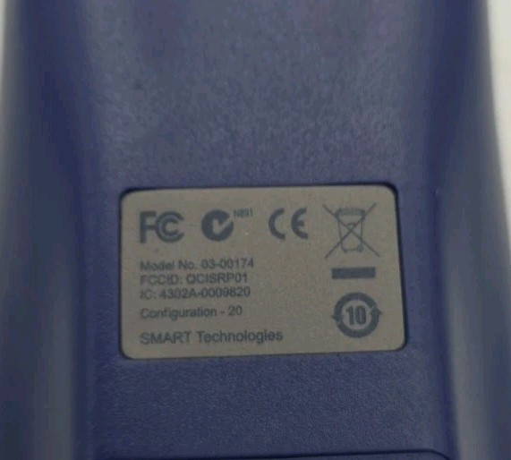 Smart Response PE 03-00174 Interactive Classroom Single Remote Clicker Tested