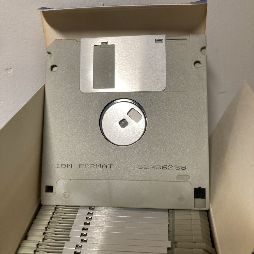(22) Sony HD IBM Formatted MFD 2 Micro Floppy Disk Double Sided 22 Pack 2HD 3.5