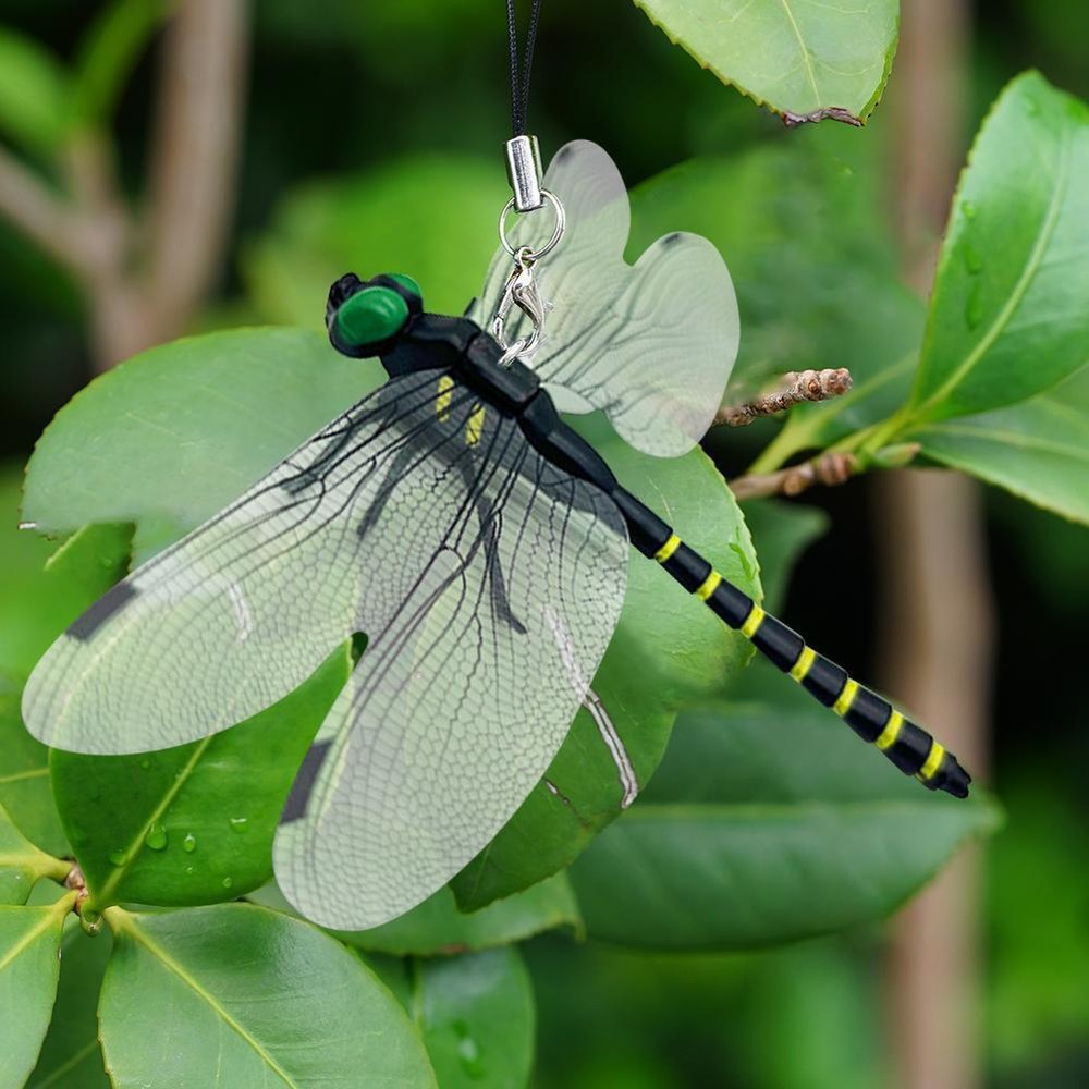 4 PCS Simulation Dragonfly Insect Model Mosquito Repellent For Garden