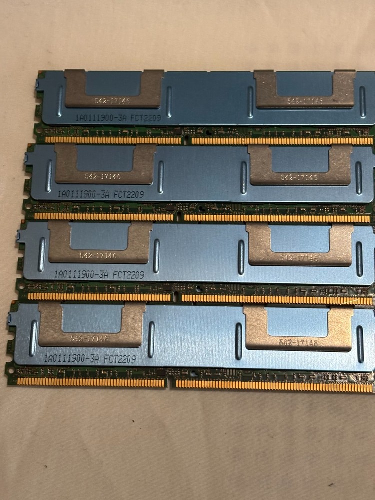 4GB Apple Mac Pro Memory ECC Fully Buffered DDR2 PC2-5300F 667Mhz FBDIMM