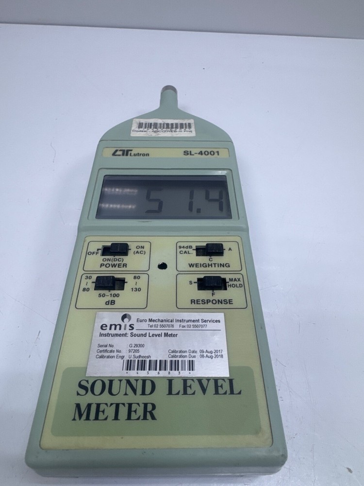 Lutron SL-4001 Sound Level Meter
