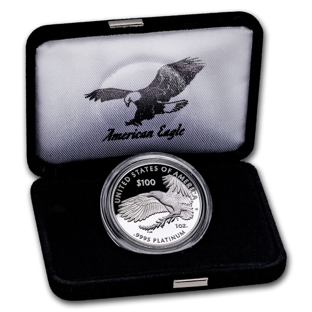 2024-W 1 oz Proof American Platinum Eagle (w/Box & COA)
