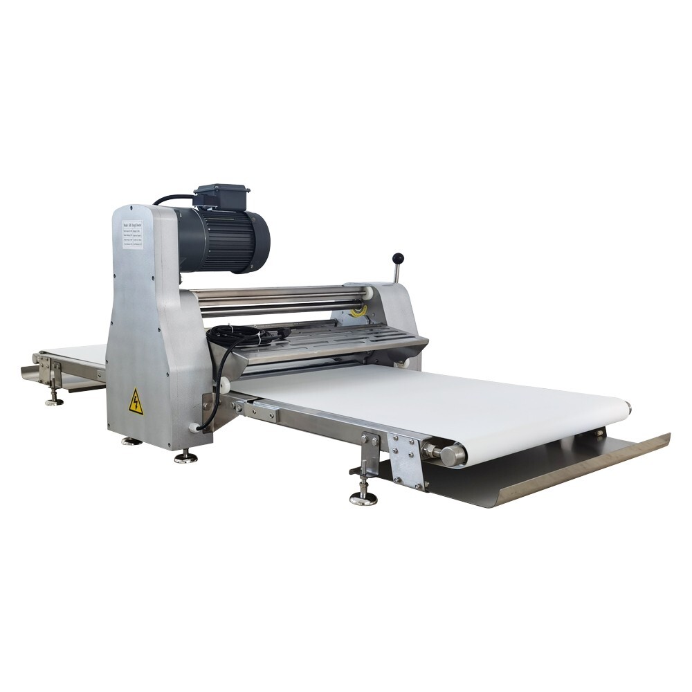 110V Commercial Dough Sheeter 600mm Roller Pastry Machine Pizza Biscuits Maker