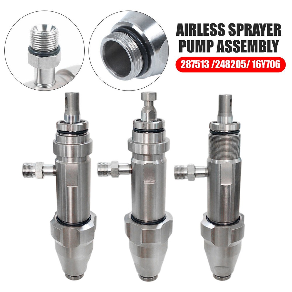 For Airless Paint Sprayer 1095 1595 5900 Upgrade Fluid Pump Assembly Replacement
