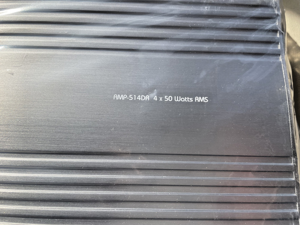 Design Reference Coustic AMP-514DR 4-Channel Multi-Function Amplifier, NOS #238