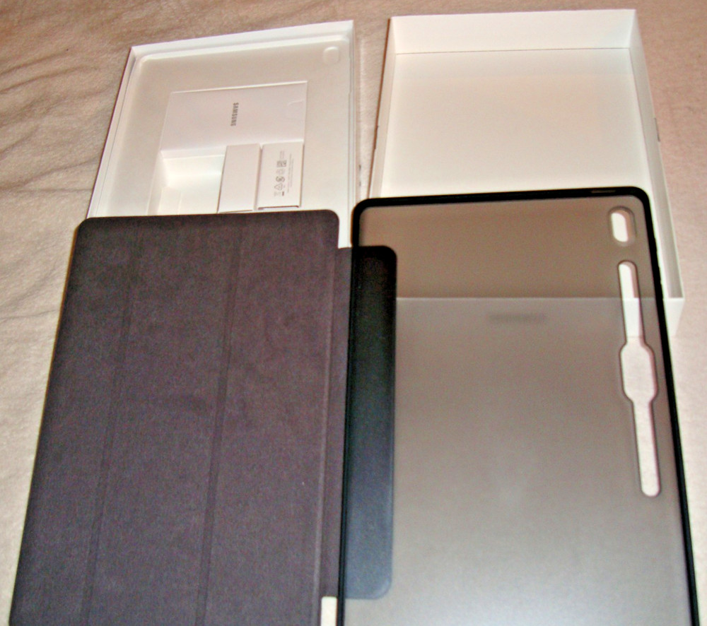 Samsung Galaxy Tab S7 FE OEM Retail Box WITH CASE ONLY!!