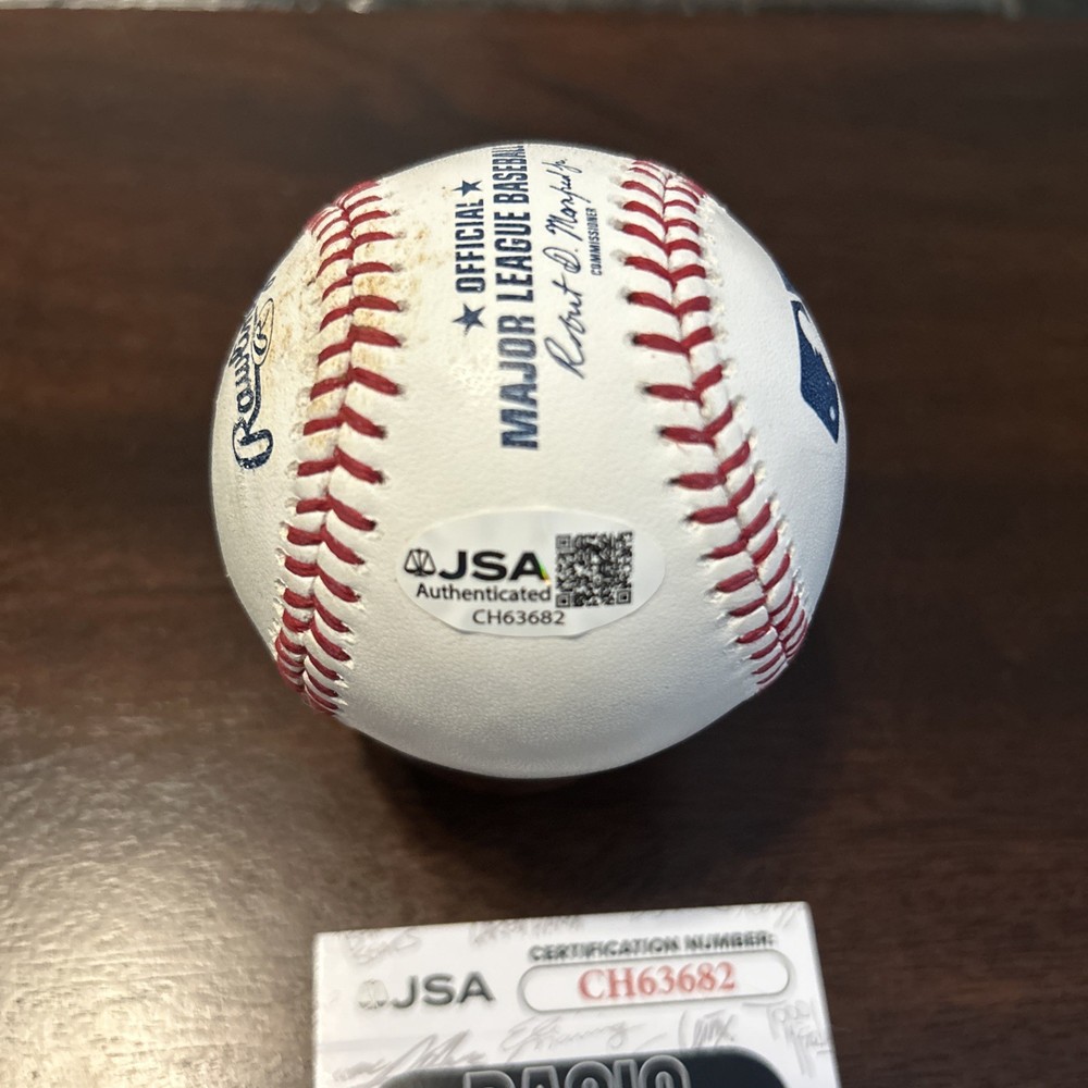 Sean Astin “RUDY” Signed Baseball. JSA