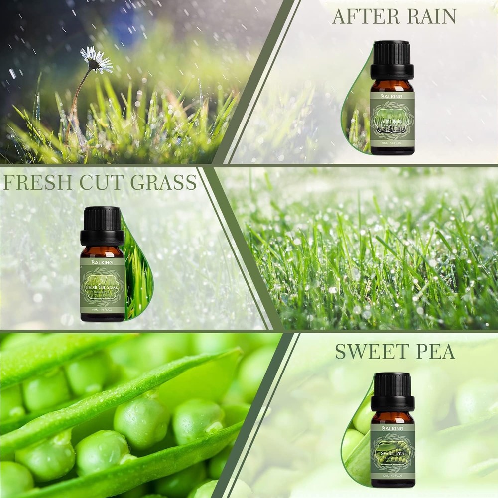 Spring Fragrance Oils Set, Essential Oils Gift Set for Diffuser, Scented Oil...