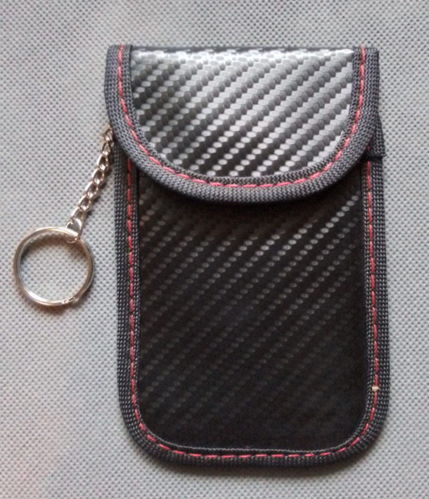 RFID BLOCKING Case  CAR KEY SIGNAL BLOCKER FARADAY POUCH CASE FOB KEYLESS