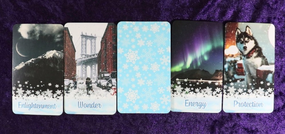 Winter's Embrace Oracle Deck | Spirituality | Lightwork | Reflection | 53 Cards
