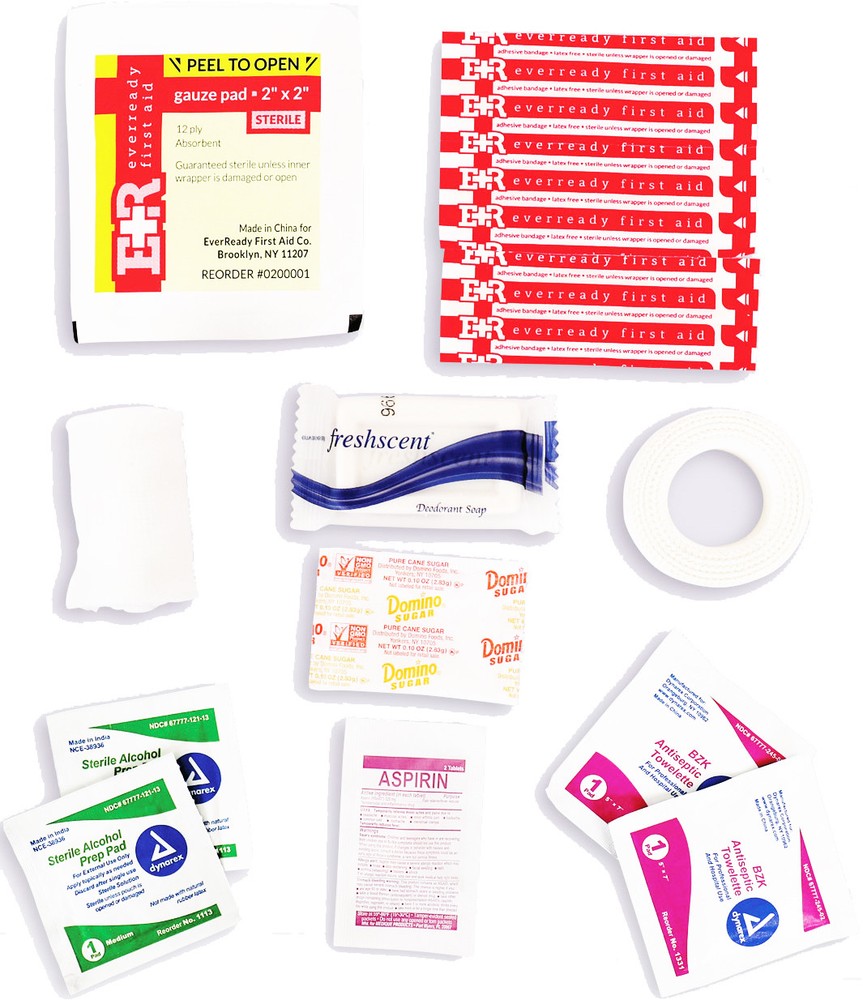 15 Essential First Aid Kit Items - Small Emergency Pack 1st Aid