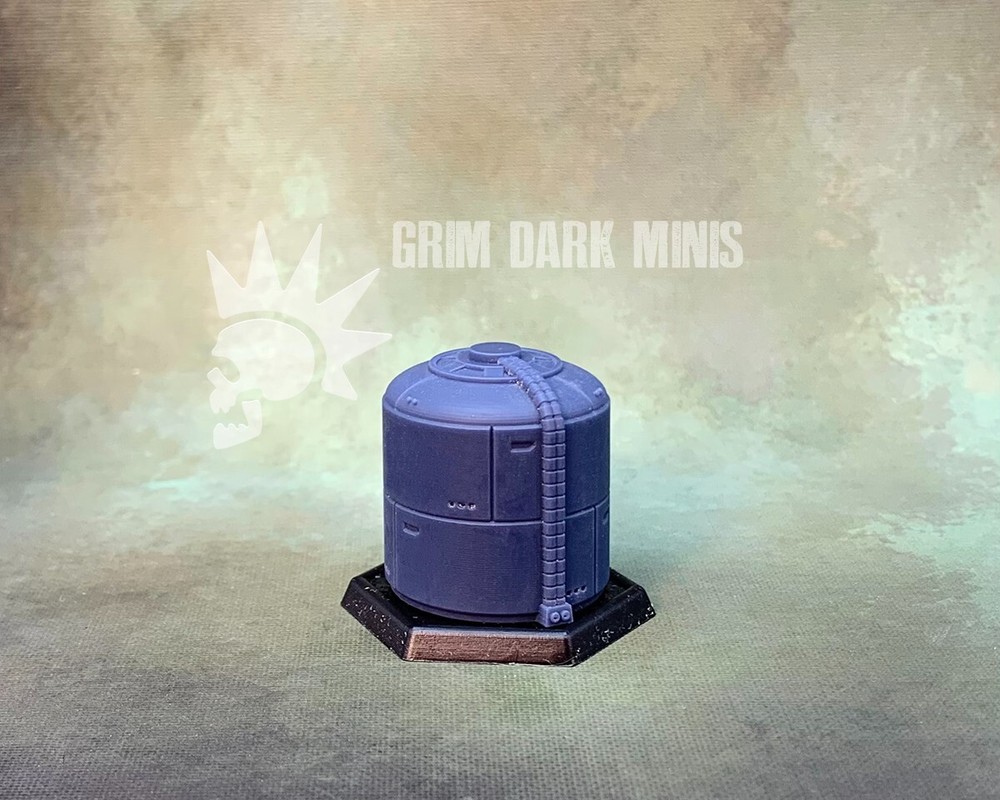 Battletech CGL Scale Terrain - Small Storage Tank