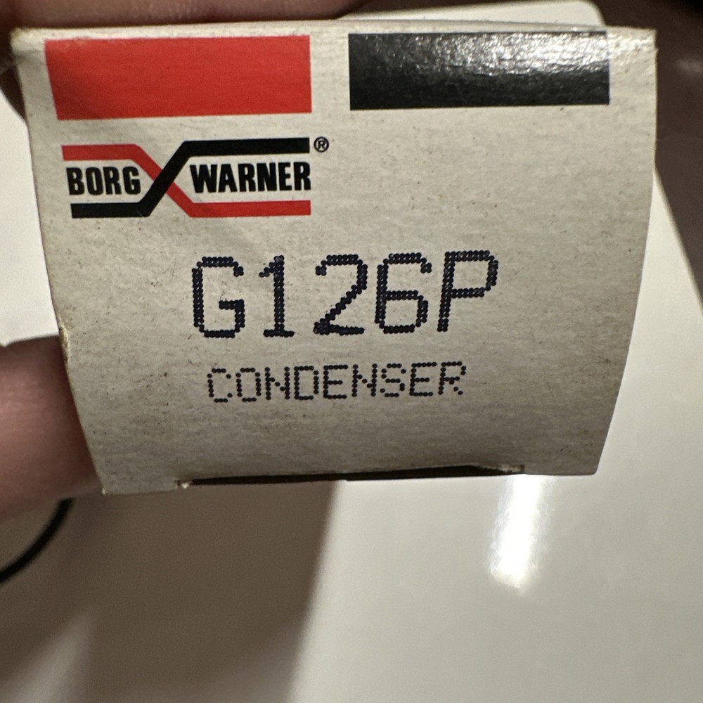 Borg Warner Condenser G-126P
