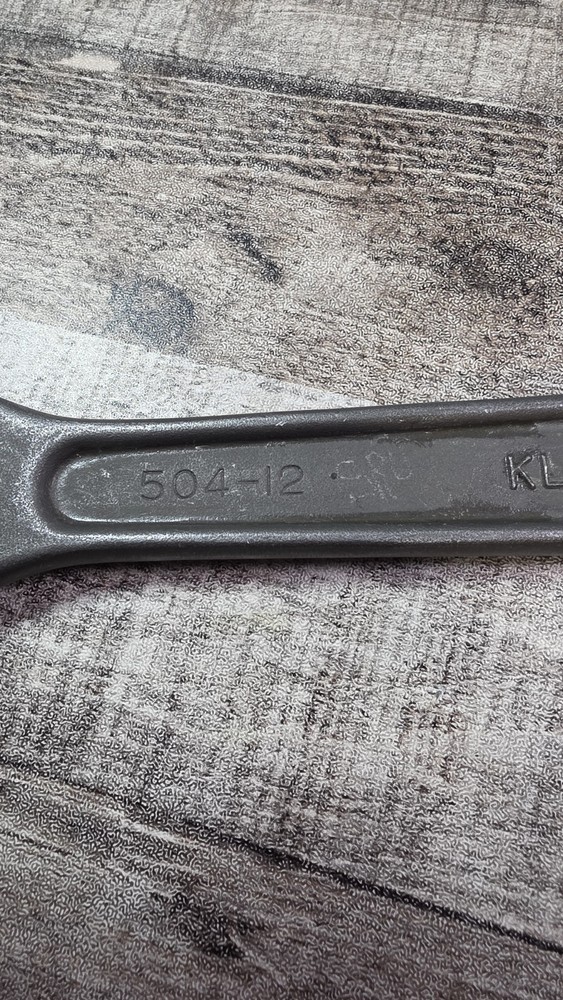 Klein Tools 12" Adjustable Wrench 504-12