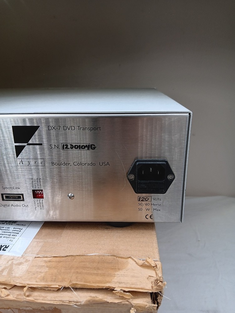 Ayre DX-7 DVD Transport *Read Description*