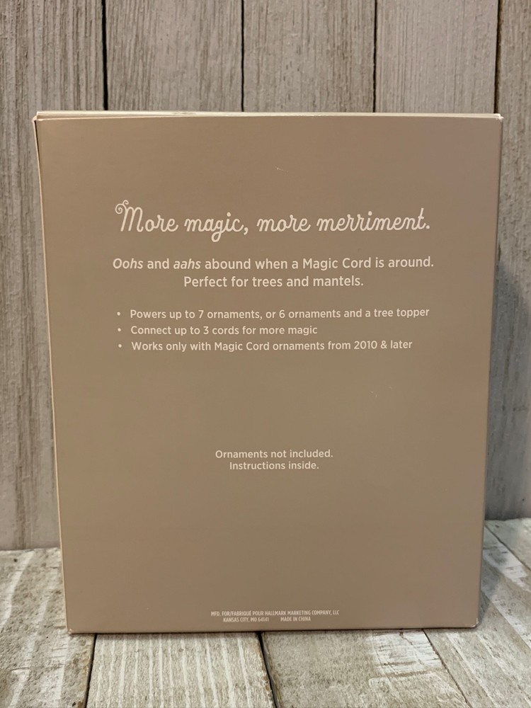 Magic Cord Hallmark Keepsake Ornament 2010 and Later