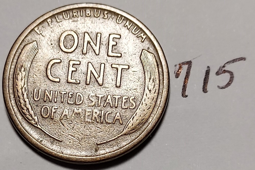 1921-S Lincoln Wheat Cent #715