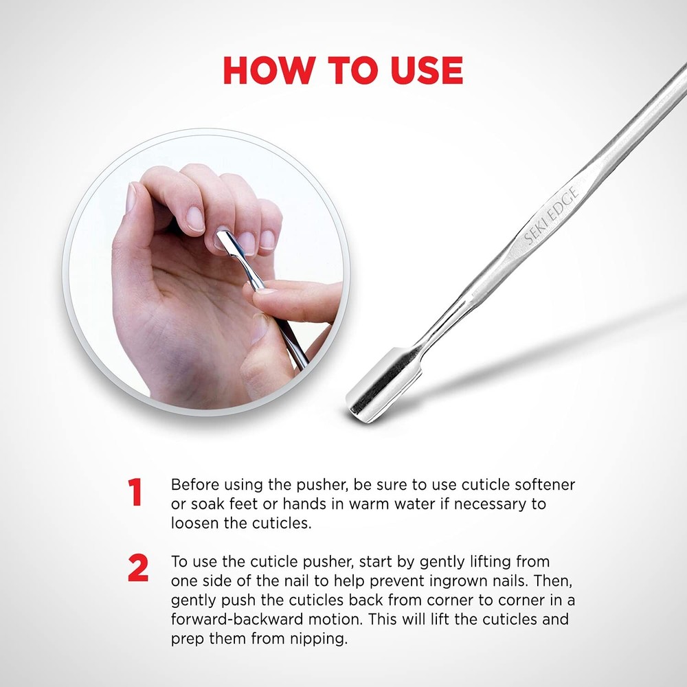 Seki Edge SS-303 Cuticle Pusher