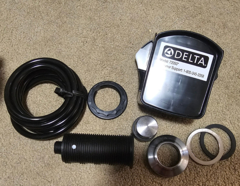 Delta 72050-AR Garbage Disposal Air Switch, Arctic Stainless