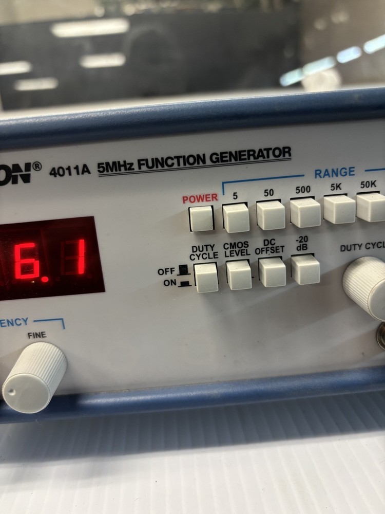 BK Precision 4011A 5MHz Function Generator turns on sold as is