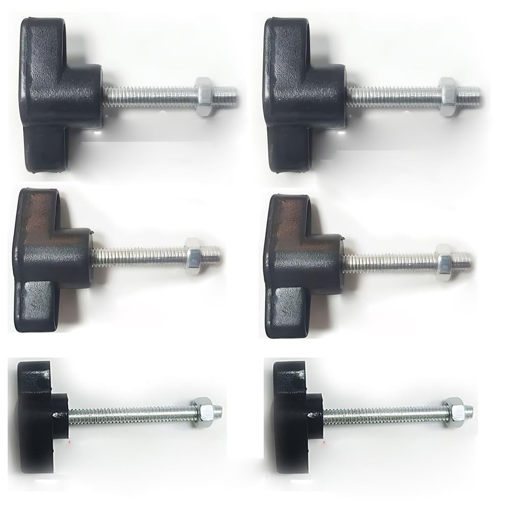 ThtRht 6 Pack Tripod Stand Height Adjustable Wing Knobs with Bolts Screws...