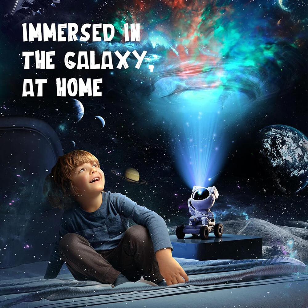 Astronaut Galaxy Projector Starry Nebula Ceiling LED Night Lights for Decor Gift