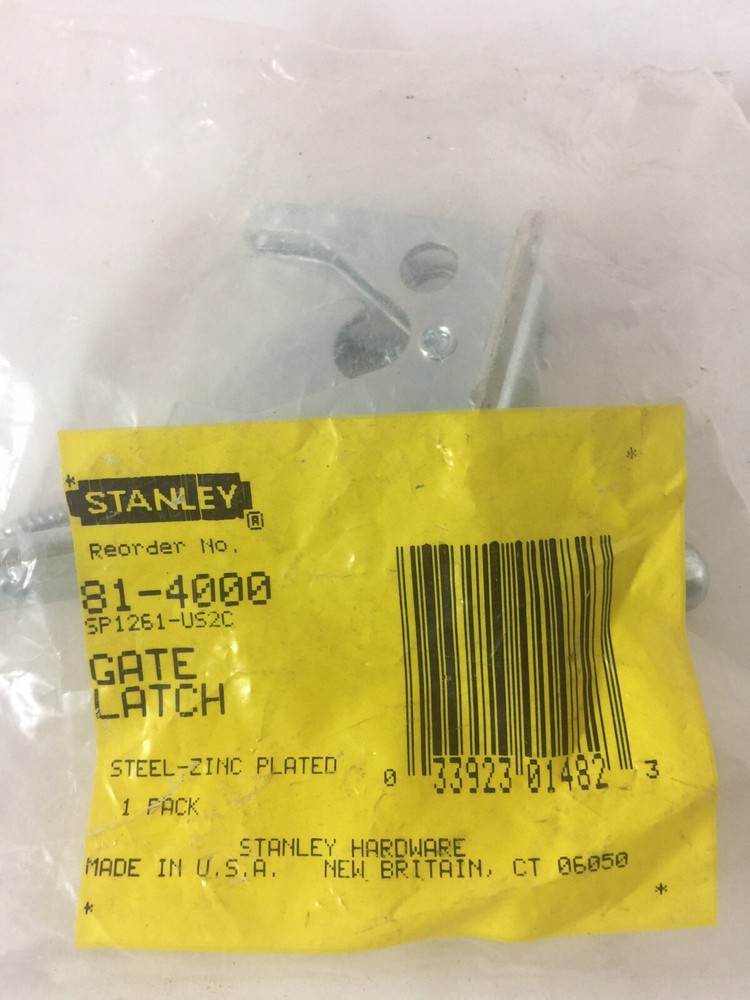 Stanley Self Locking Gate Latch