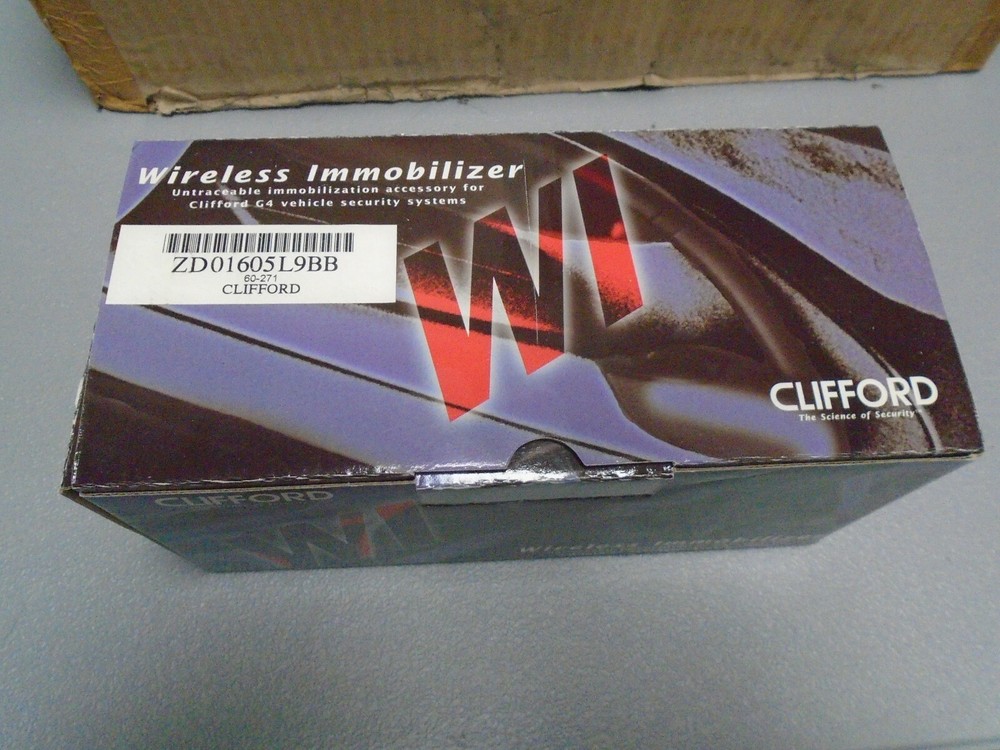 CLIFFORD 905210 WIRELESS IMMOBILIZER SYSTEM FOR G4