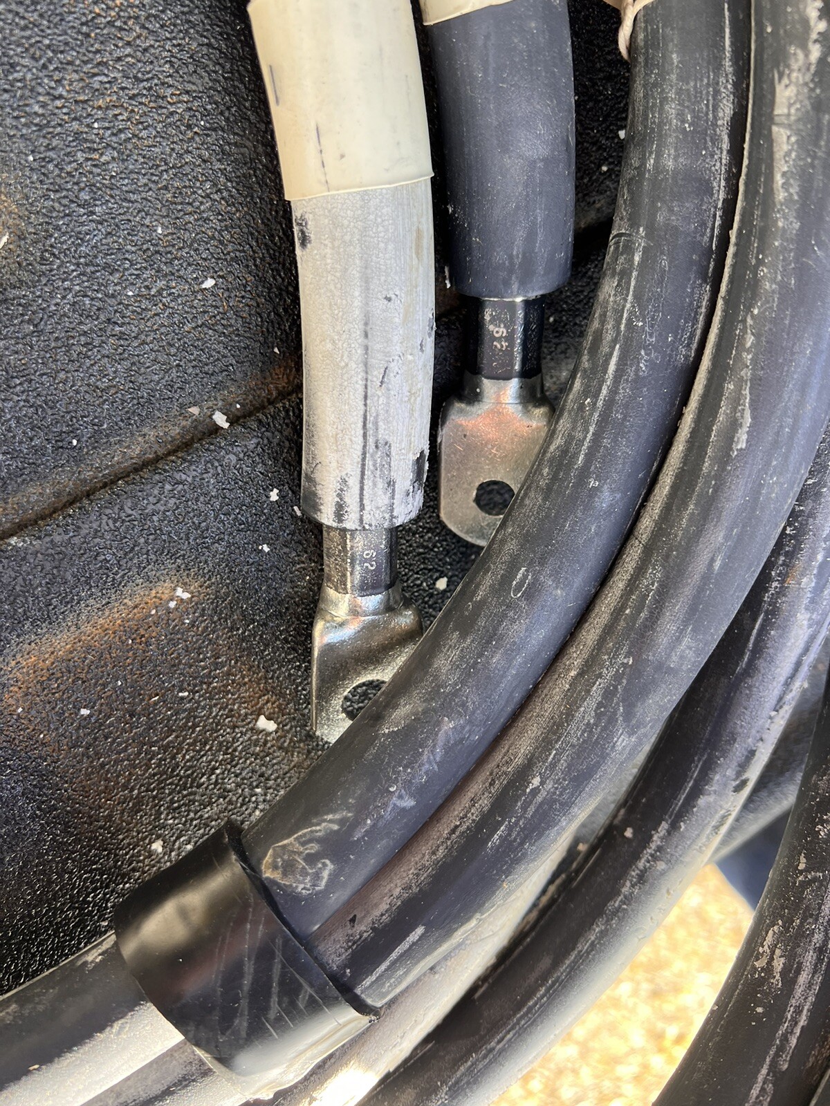 ANDERSON 28V DC Ground Power Unit Output Cable Assembly (20 ft. length) Military