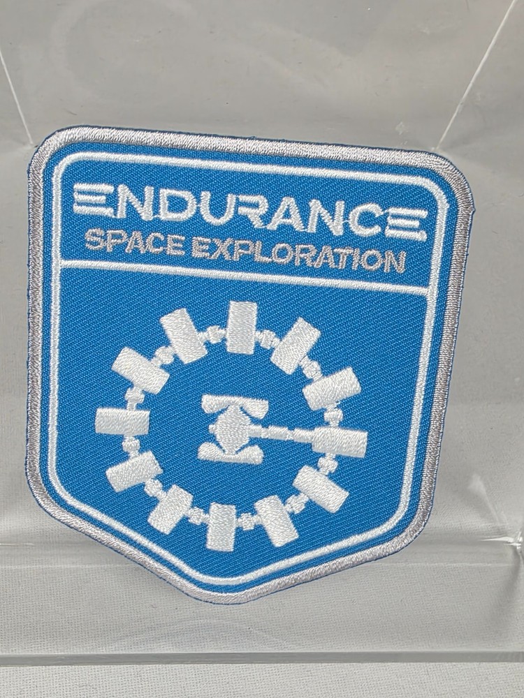 Interstellar Movie Space Exploration Unknown Universe Endurance Crew PATCH IRON