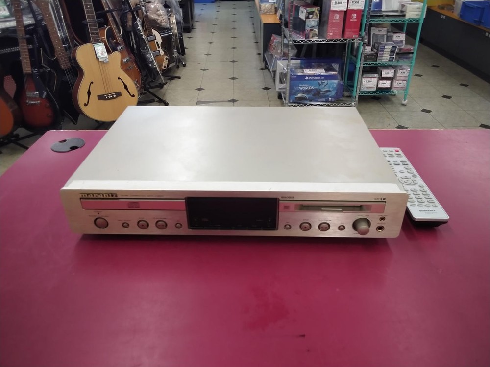 JUNK Marantz CM6001 CD/MD Combination Player Silver