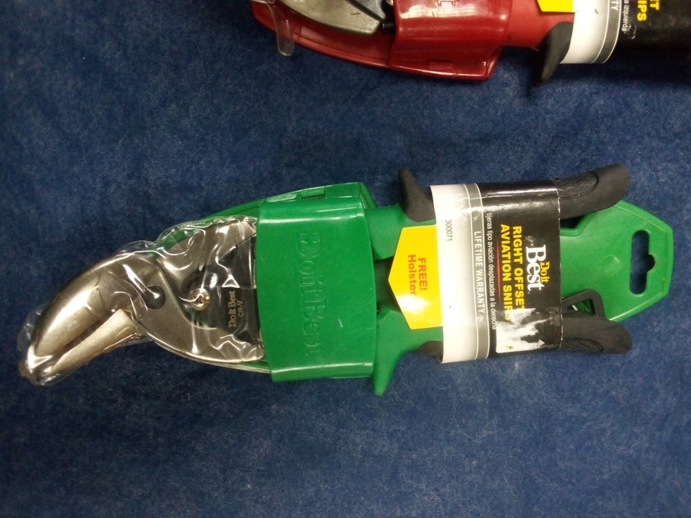 Do-it best Aviation Snips Set of 2 Left offset and right offset