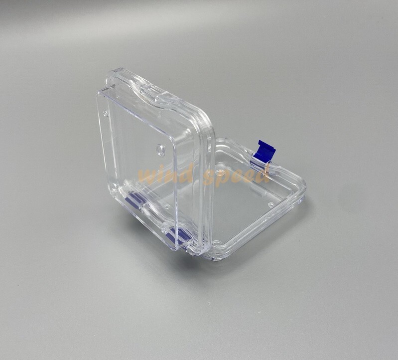 10PCS Denture False Teeth Membrane Container Hinged Jewelry Display Box Case