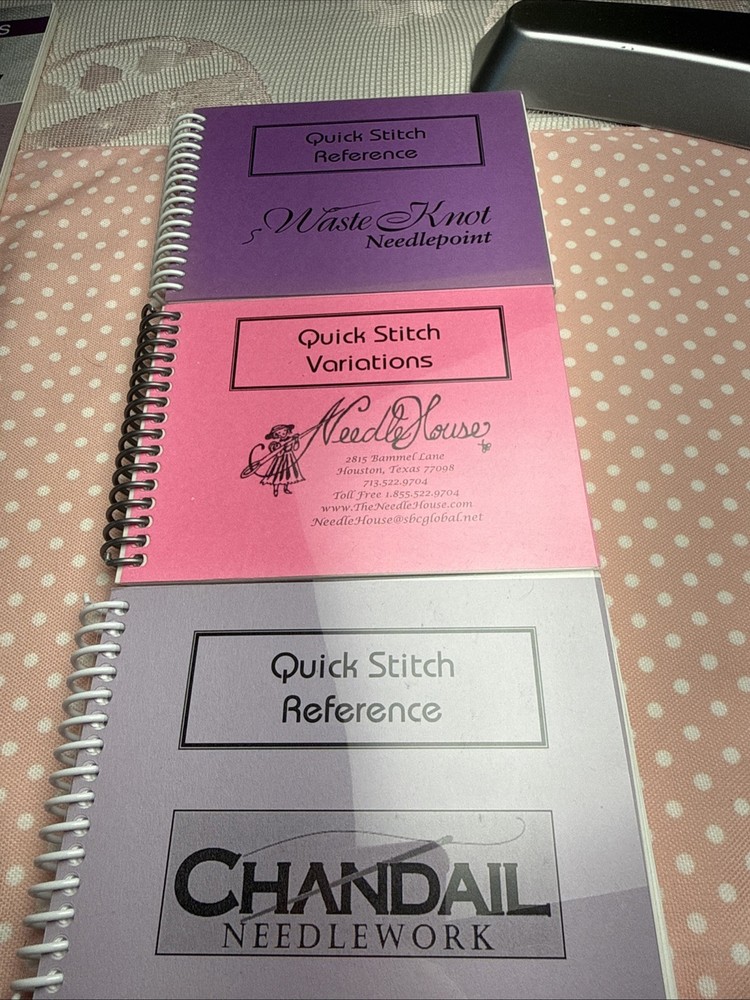 Quick Stitch Book Collection  Needle House stitch reference books