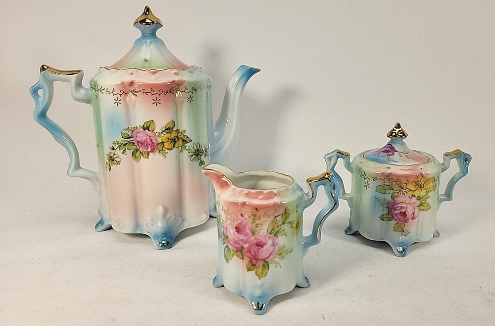 RS PRUSSIA 15 PIECE TEA COFFEE Set