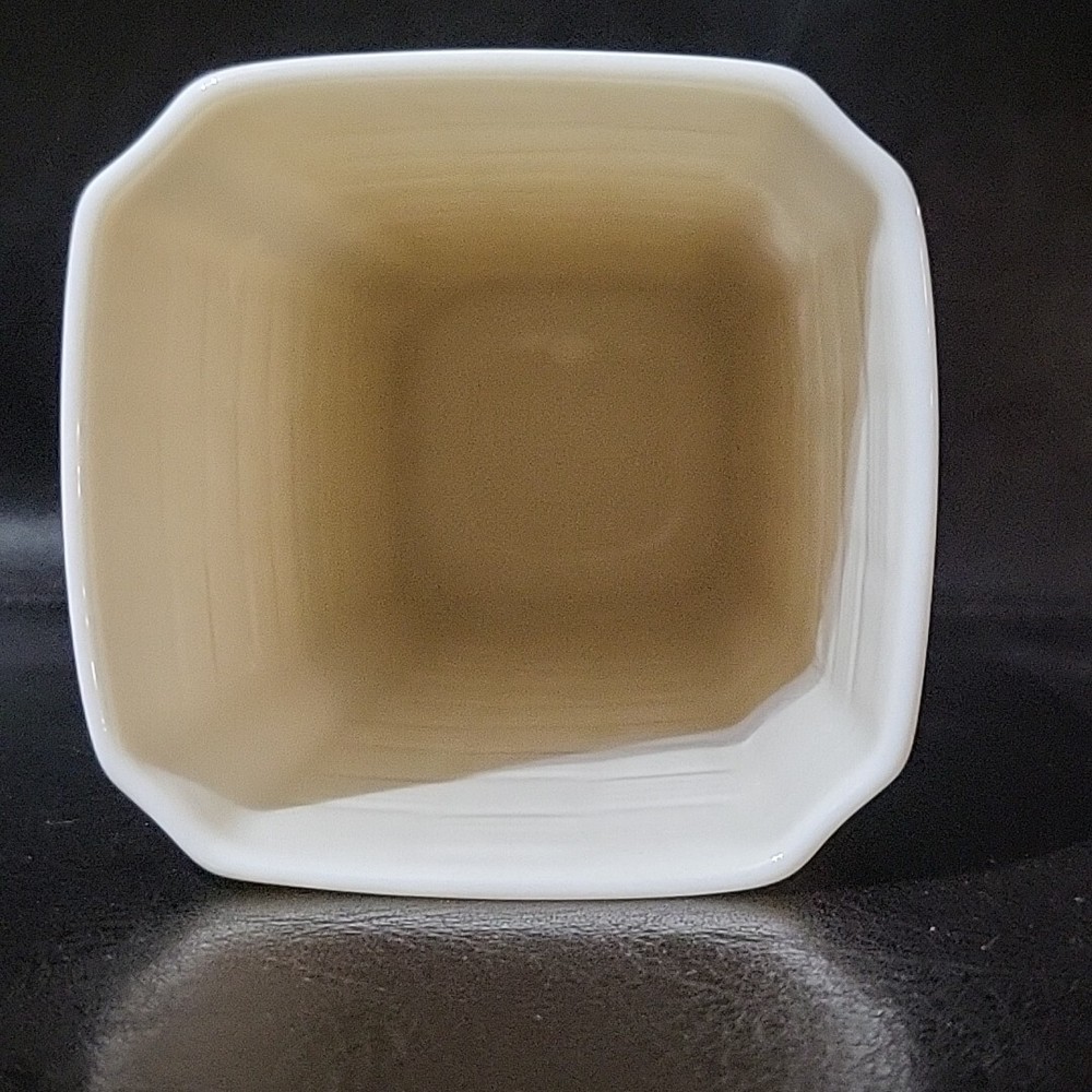 LENOX 6.5" RECTANGULAR VASE HAND DECORATED GOOD CONDITION 