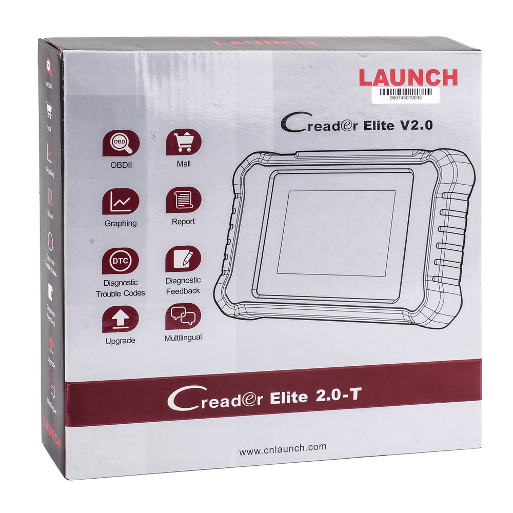 LAUNCH X431 ELITE 2.0 For TOYOTA OBD2 Scanner Car Diagnostic Tool ECU Key Coding