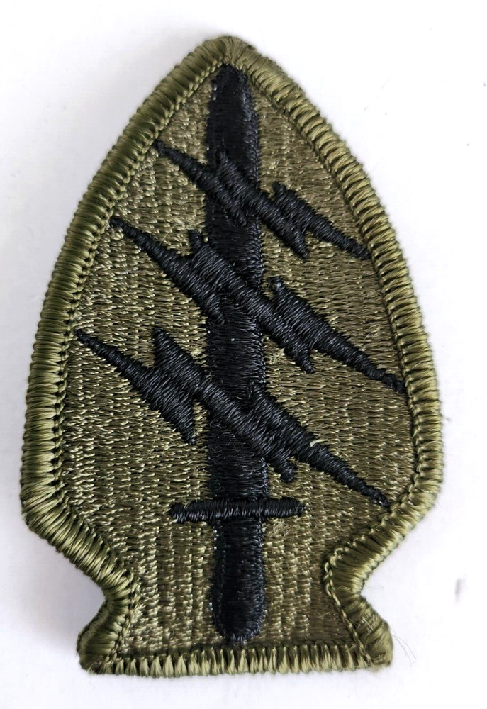 U.S. Airborne Special Forces  Patch   OD Green
