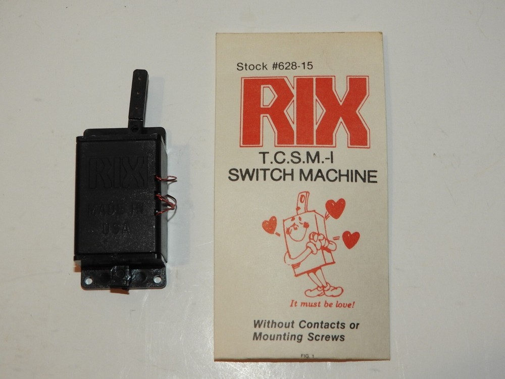 REX #628-15 T.C.S.M.-1 SWITCH MACHINE