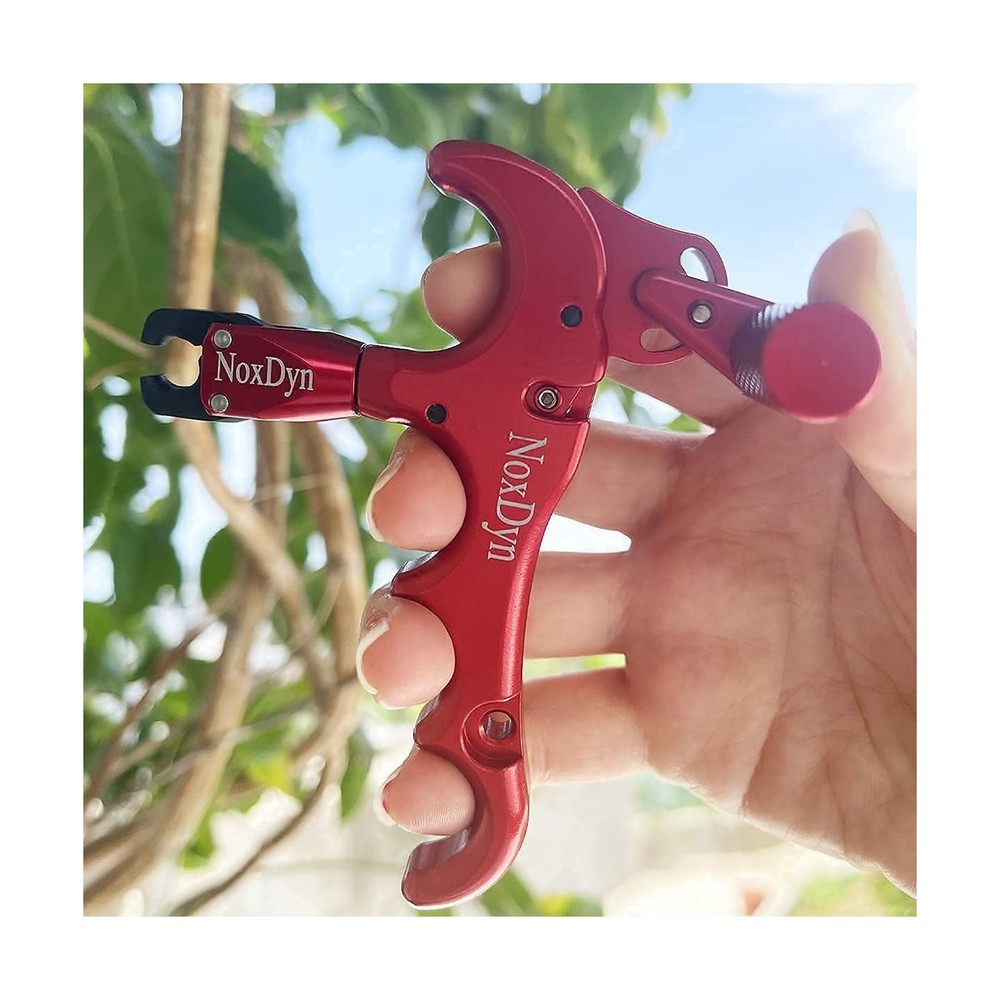 NoxDyn Archery Release 360° Rotatable Thumb Release for Compound Bow